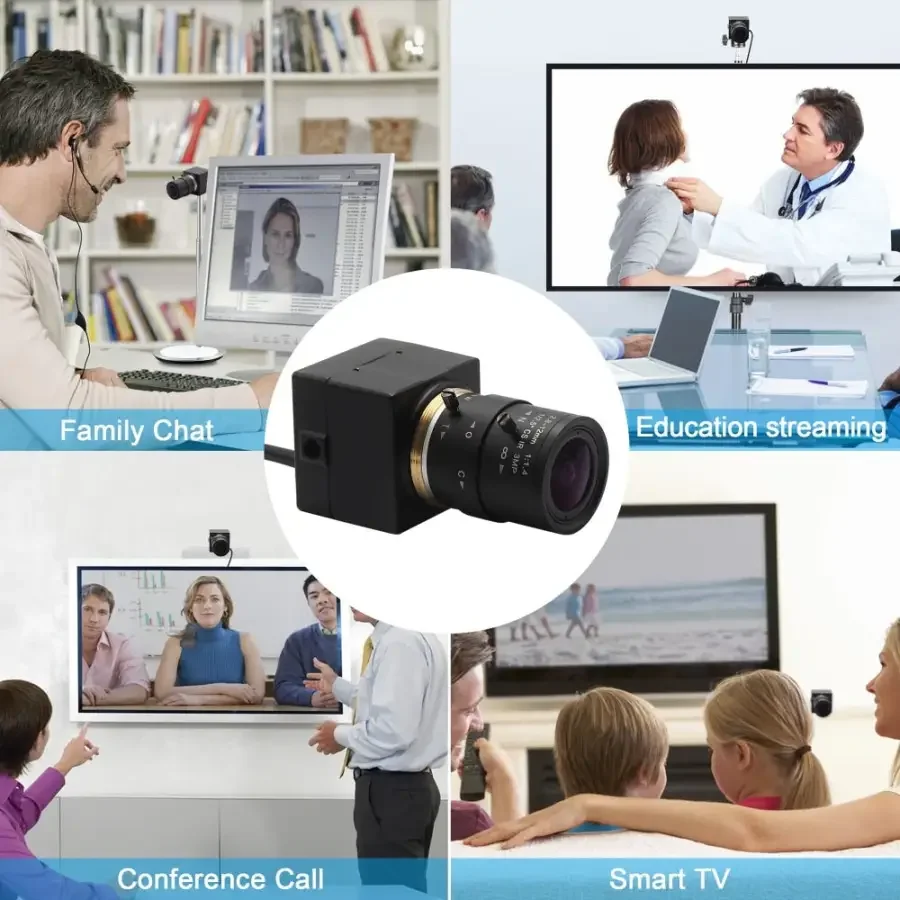 120fps Industrial Usb Camera Full Hd USB Webcam with Varifocal Lens - Image 4
