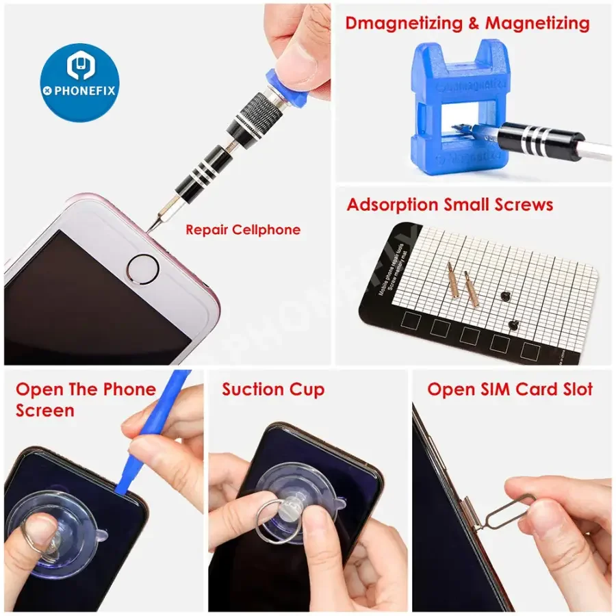 122-in-1 Precision Magnetic Screwdriver Set | Ultimate Phone Repair Tools - Image 4