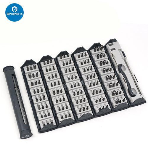 128 in 1 Magnetic Screwdriver Set Repair Toolkit With Storage Box - Image 2