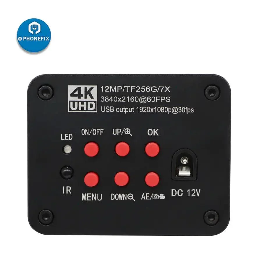 Sony ultra 12MP UHD 4K Microscope Camera industrial digital camera - Image 3