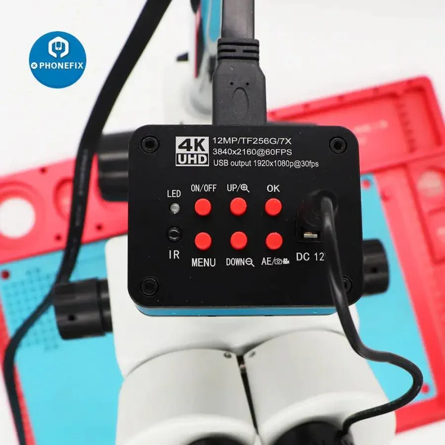 Sony ultra 12MP UHD 4K Microscope Camera industrial digital camera - Image 8