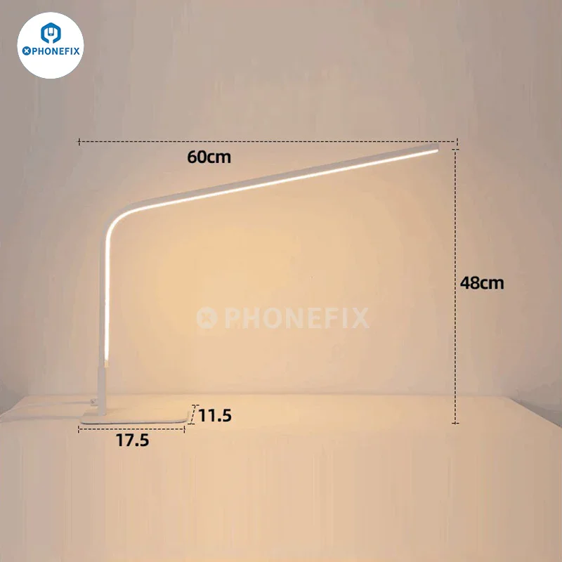 12W Smart LED Desk Lamp Variable Light With Three Colors - Image 3