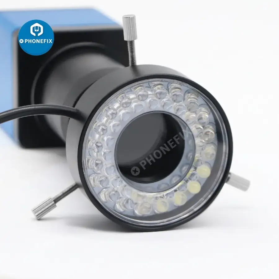 13MP HDMI VGA Camera 130X Lens 40LED Light For PCB Soldering - Image 3
