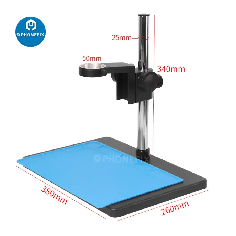13MP HDMI VGA Digital Video Camera Microscope Set For PCB Repair - Image 5