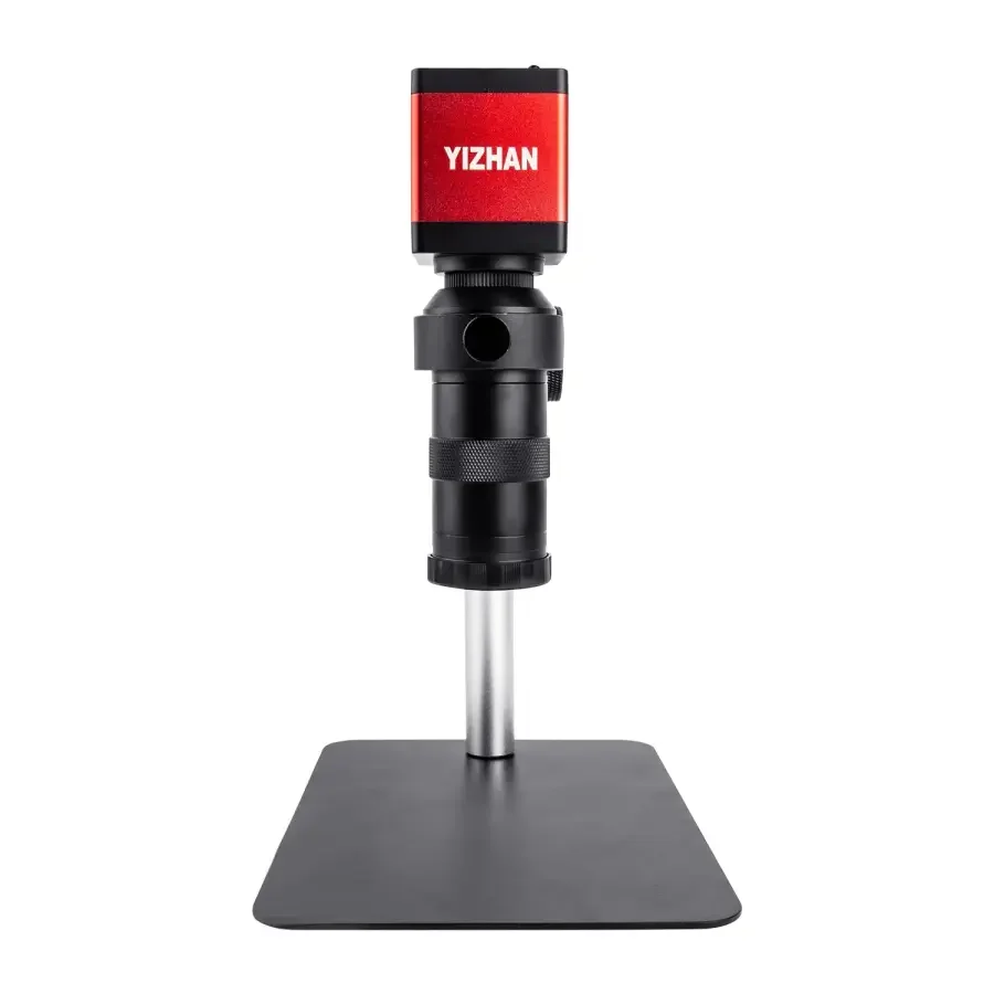 13MP HDMI VGA Industrial Microscope Camera C Mount Lens Ring Light Lamp - Image 14