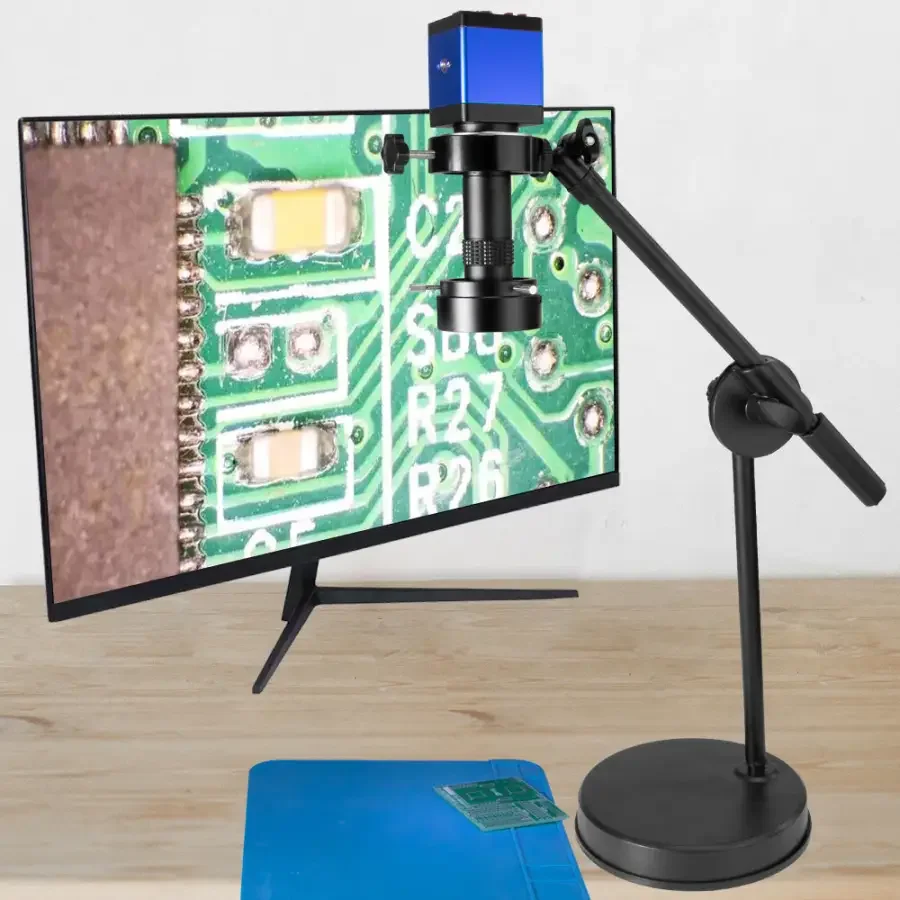 13MP VGA HDMI Camera Electronic Microscope USB Phone CPU Repair - Image 3