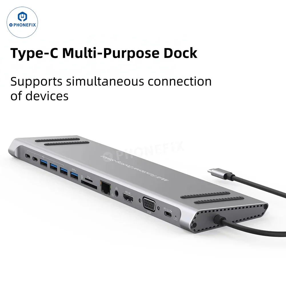 14 In 1 Type-C Docking Station PD Fast Charging For MacBook Laptop - Image 2