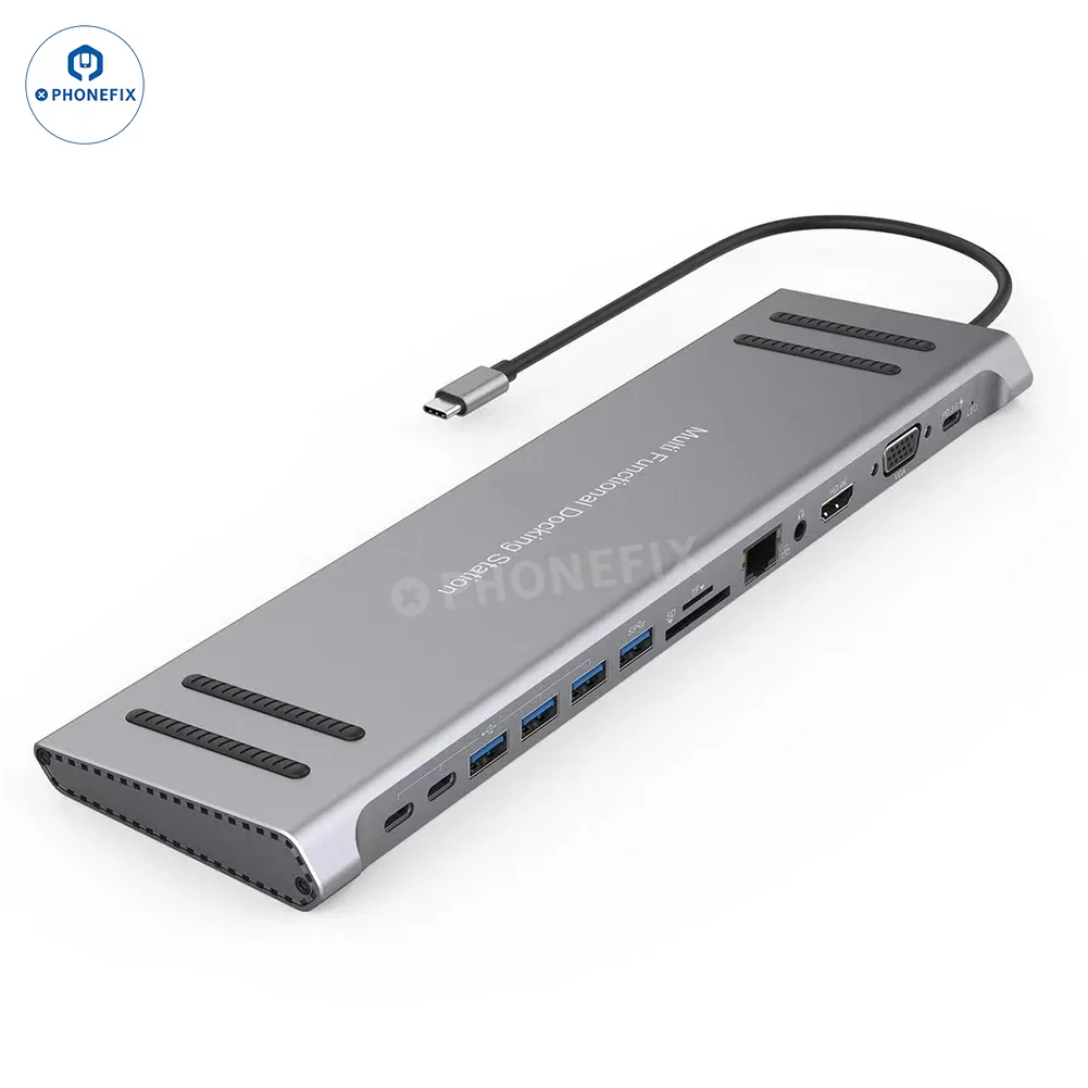 14 In 1 Type-C Docking Station PD Fast Charging For MacBook Laptop - Image 3