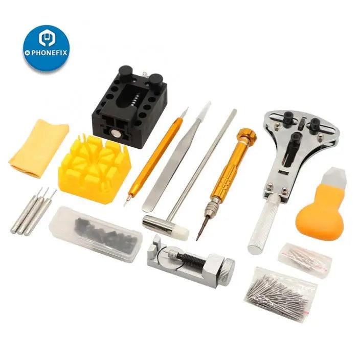 149pcs Watch Tool Kit Cover Opener Steel Spring Bar Watch Repair Tools - Image 3