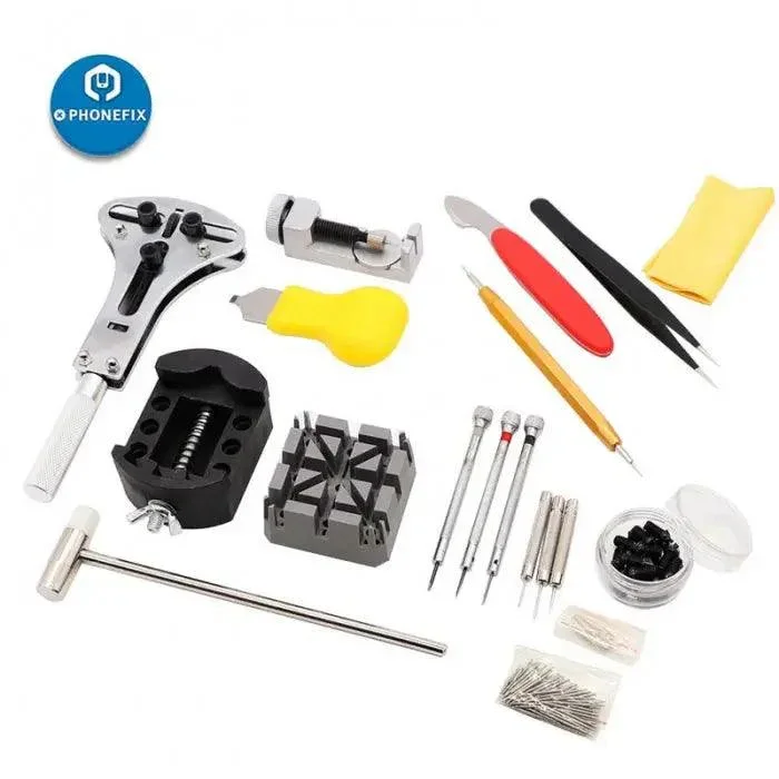 151pcs Watch Repair Tool Kit Watch Link Pin Remover Case Opener Tools - Image 3