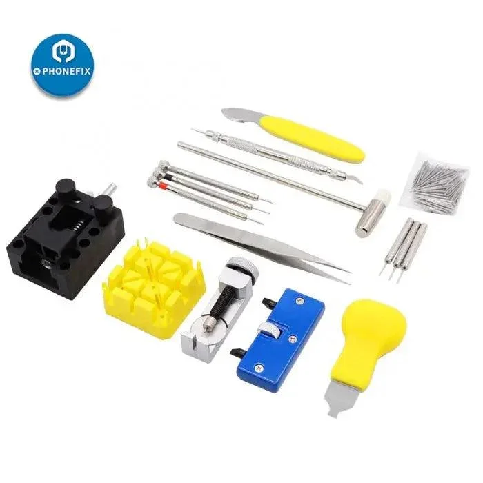 168pcs Watch Link Pin Remover Case Opener Repair Tool Kit for Watchmaker - Image 3