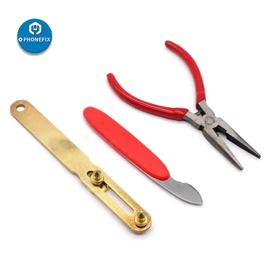 16Pcs Entry Level Watch Opening Repair Hand Tool Kit for Watchmaker - Image 6