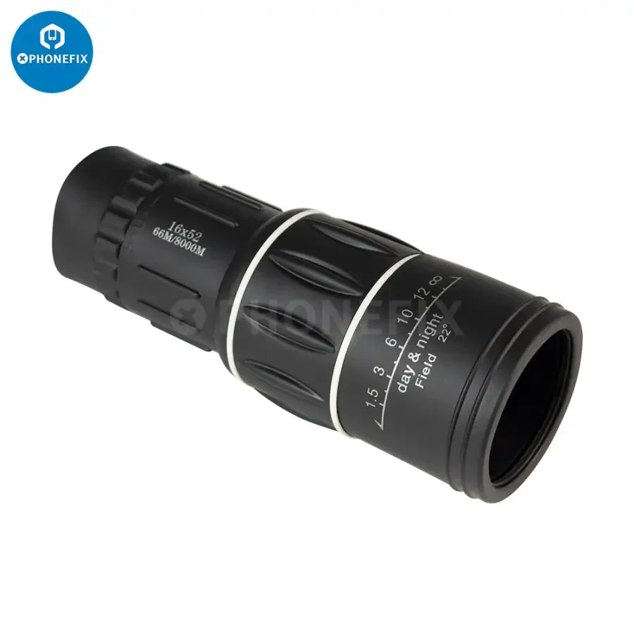 16X52 Dual Focus Zoom Monocular Telescope 66M 8000M HD Scope - Image 6