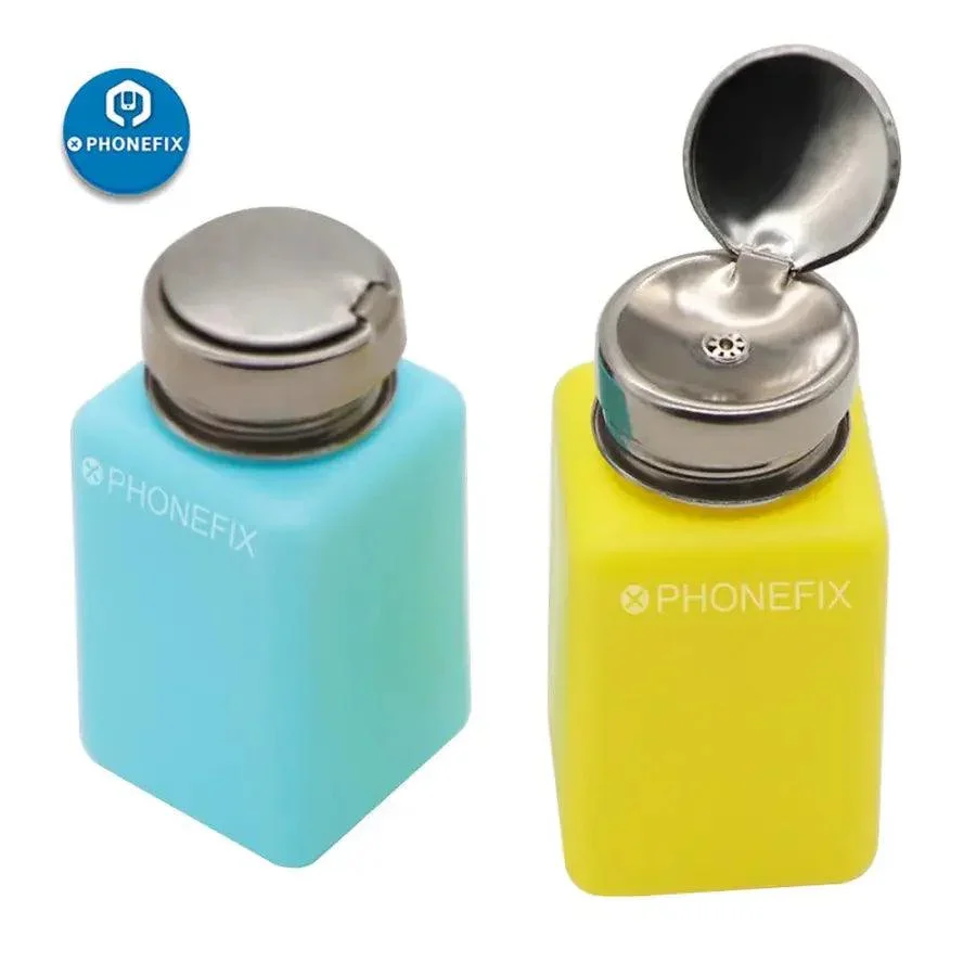 180ML Liquid Alcohol Bottle Plastic Container For Phone Repair - Image 3