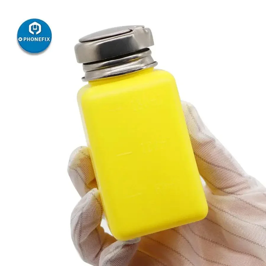 180ML Liquid Alcohol Bottle Plastic Container For Phone Repair - Image 4