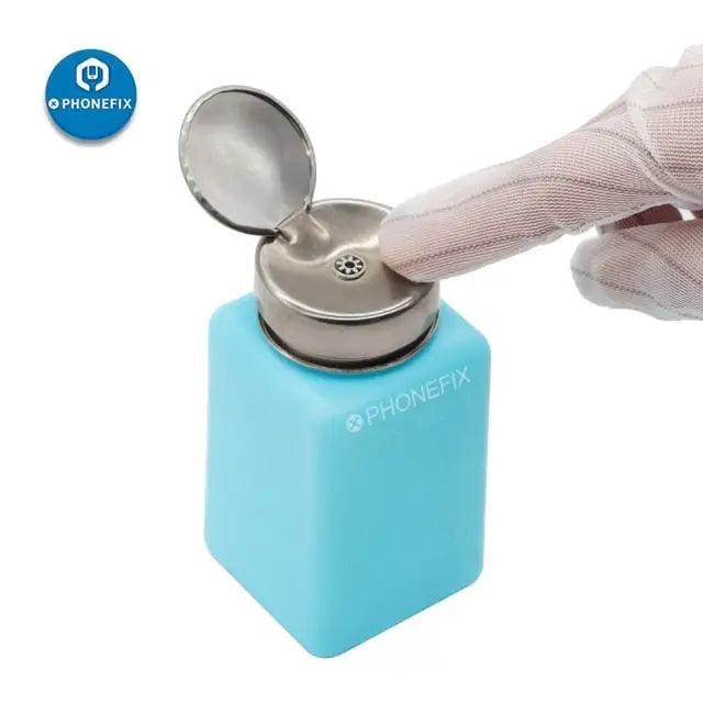 180ML Liquid Alcohol Bottle Plastic Container For Phone Repair - Image 8