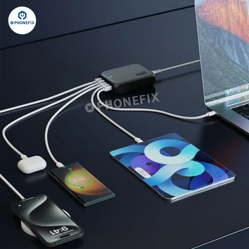 188W GaN Charger Phones Laptops PD3.1 Fast Charging Station - Image 2