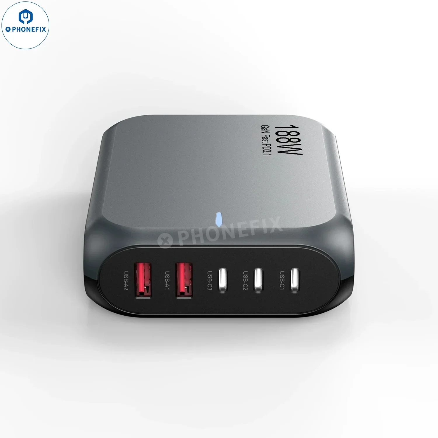188W GaN Charger Phones Laptops PD3.1 Fast Charging Station - Image 7
