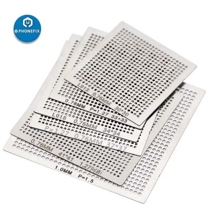 18pcs Cell Phone Directly Heat Template BGA Soldering Stencils Kit - Image 3
