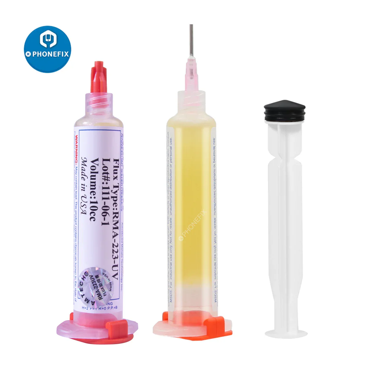 OEM RMA-223 NC-559-ASM Syringe BGA Soldering Paste Flux 10cc - Image 8