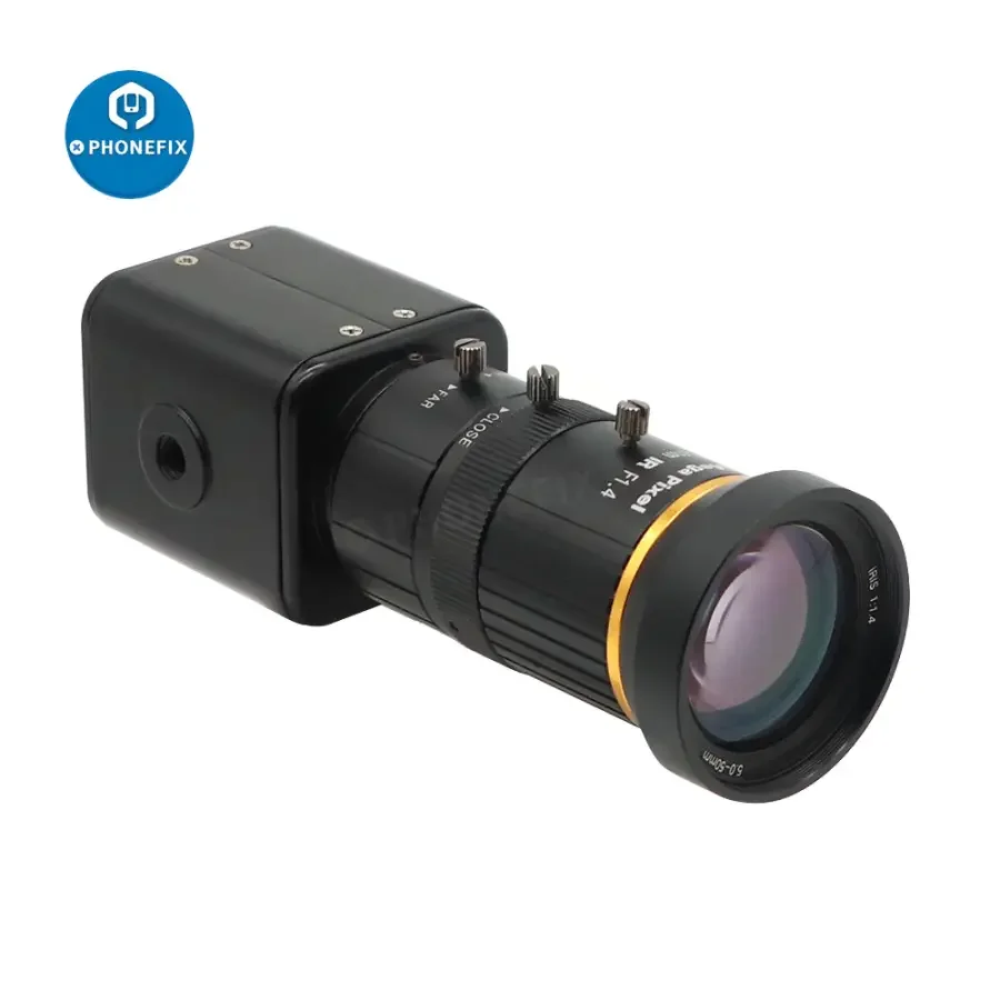 2.0MP 1080p Live Stream Camera 5.0-50mm F1.4 CCTV Lens - Image 2