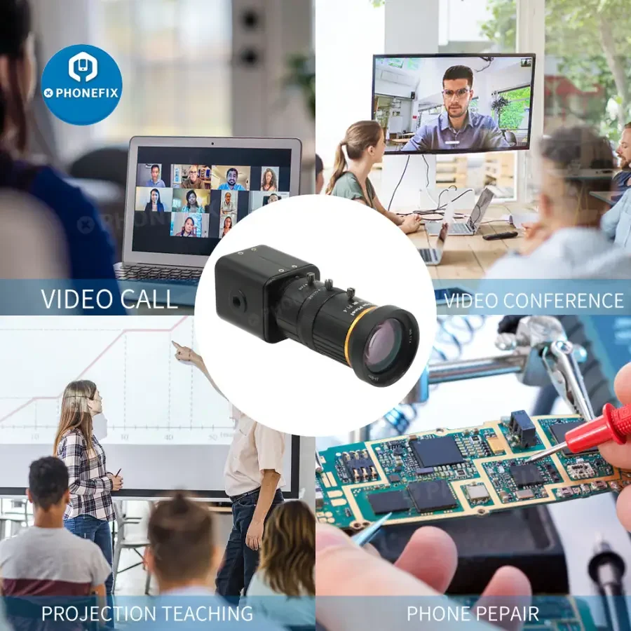 2.0MP 1080p Live Stream Camera 5.0-50mm F1.4 CCTV Lens - Image 3
