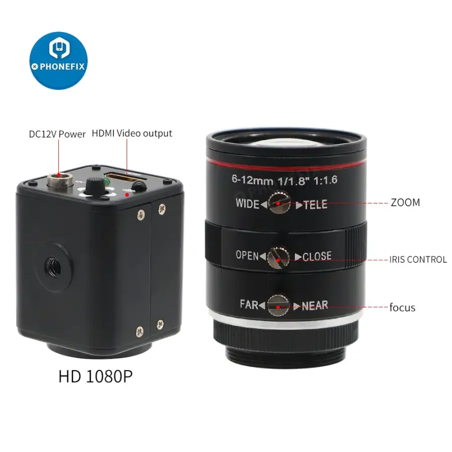 60FPS Live Stream Camera 6-12mm F1.6 Lens for Live Broadcasting - Image 7
