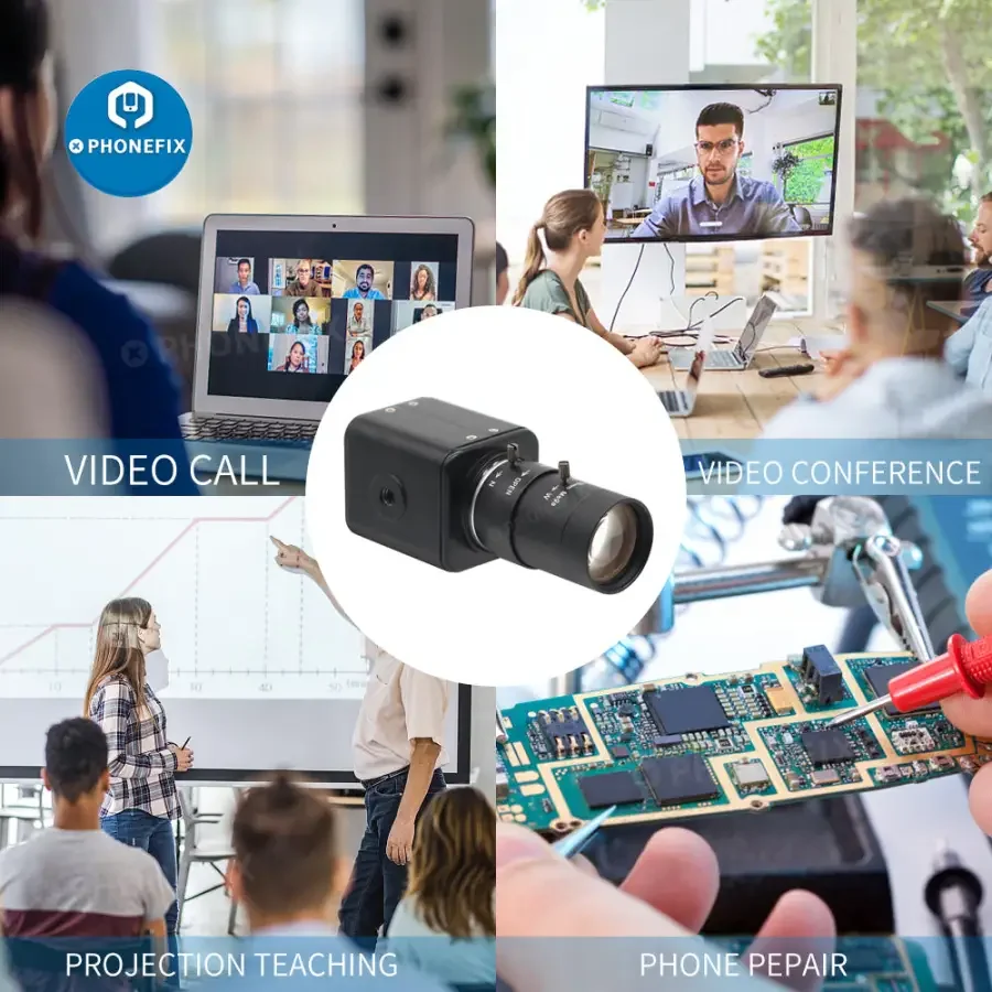2.0MP CMOS Live Stream Camera 5.0-50mm IR F1.6 CCTV Lens - Image 5