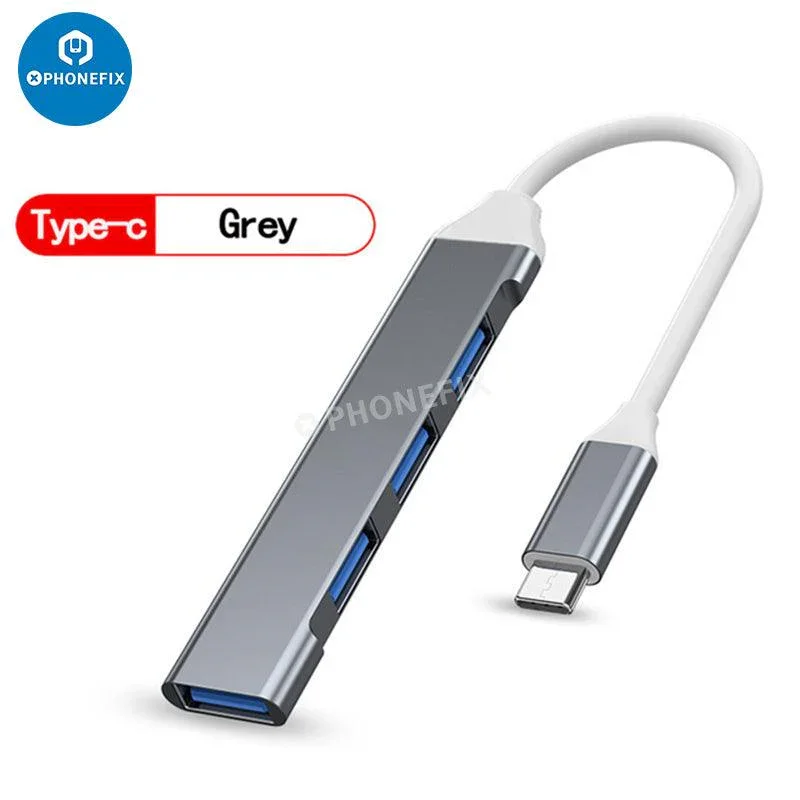 2/3/4 In 1 USB 3.0 Port Hub Expander For Phone PC Fast Data Transfer - Image 13