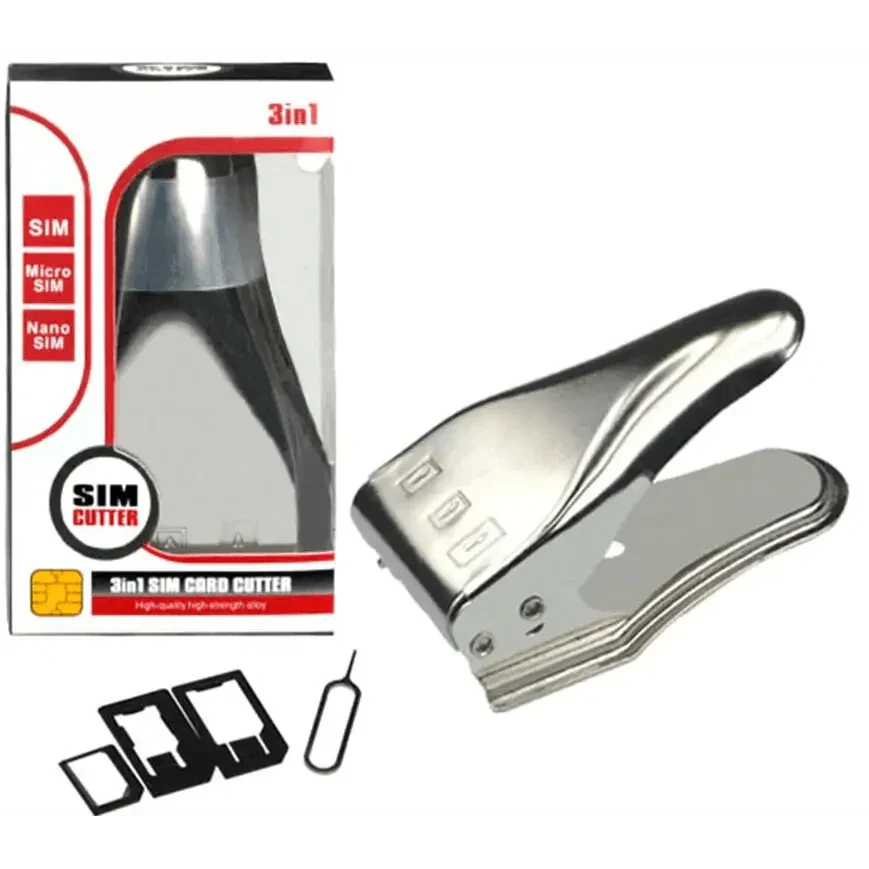 2 in 1 Nano Micro SIM Card Cutting Tool Phone sim card cutter - Image 3