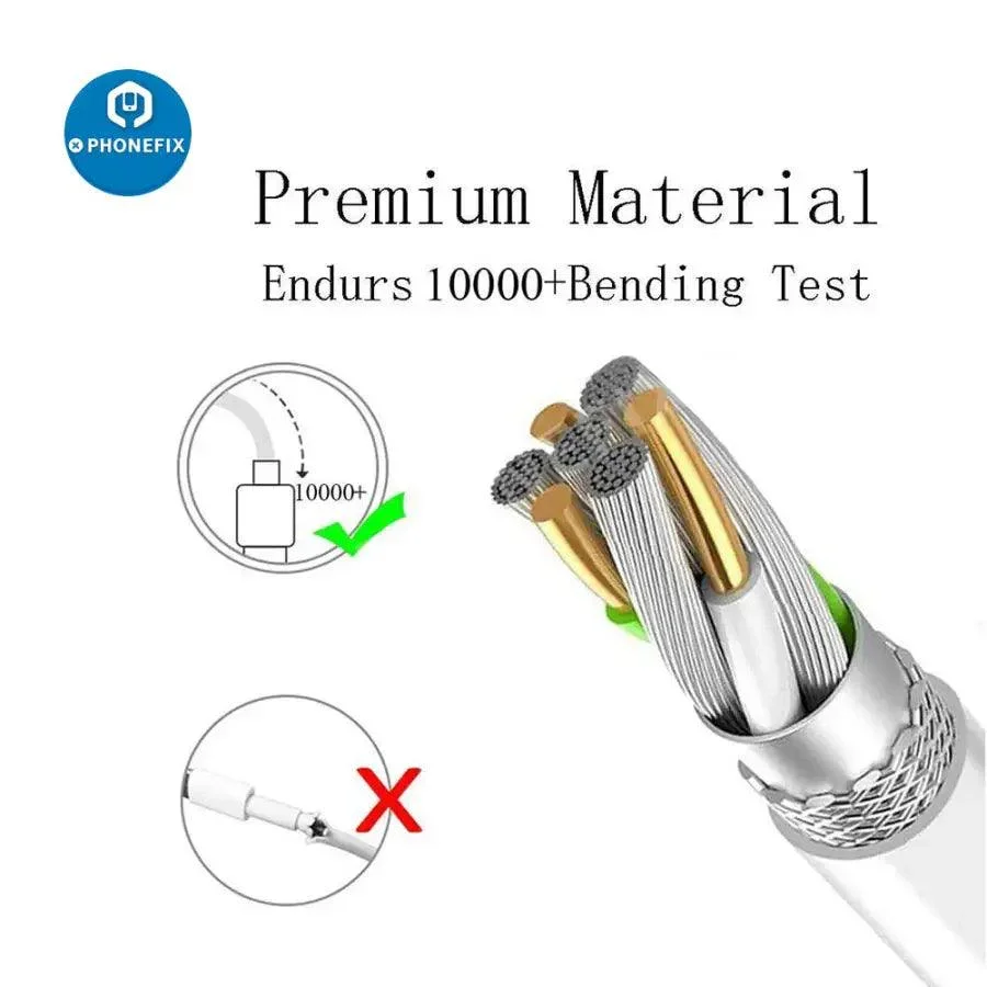 2 In 1 Portable USB Charger Cable For Apple Watch iPhone iPad - Image 3