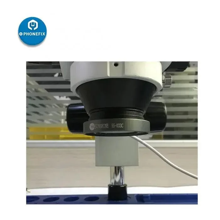 2-IN-1 USB LED Adjustable Light + Dust-Proof Mirror for Microscopes - Image 4