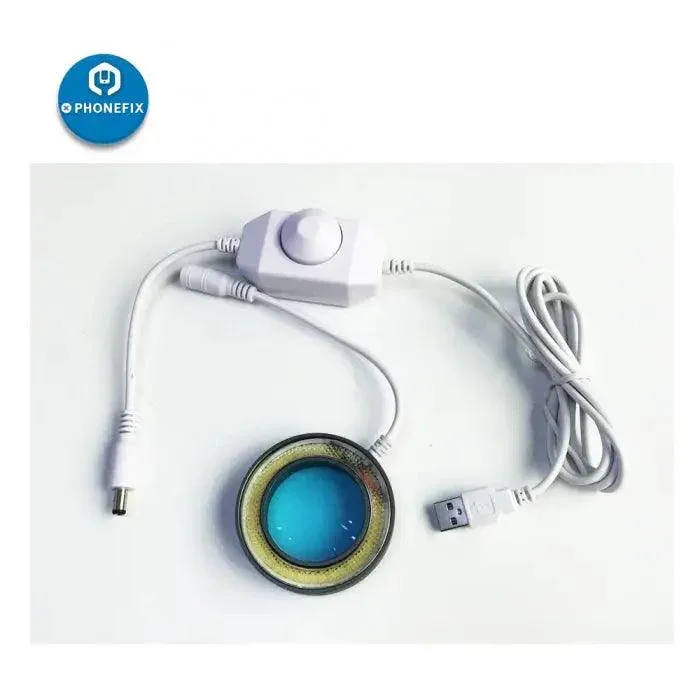 2-IN-1 USB LED Adjustable Light + Dust-Proof Mirror for Microscopes - Image 6