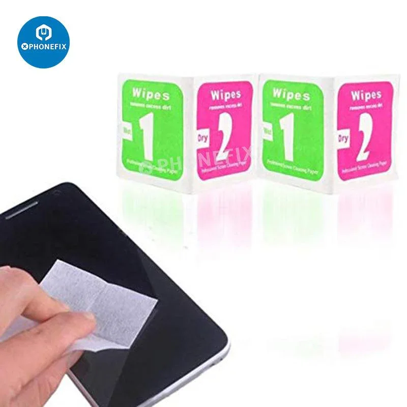 2 In 1 Wet And Dry Wipe Phone Tablet Laptop Screen Cleaning Paper - Image 4
