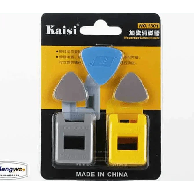 2 in 2 Magnetizer Demagnetizer Tool for Screwdriver Bits Degaussing - Image 3