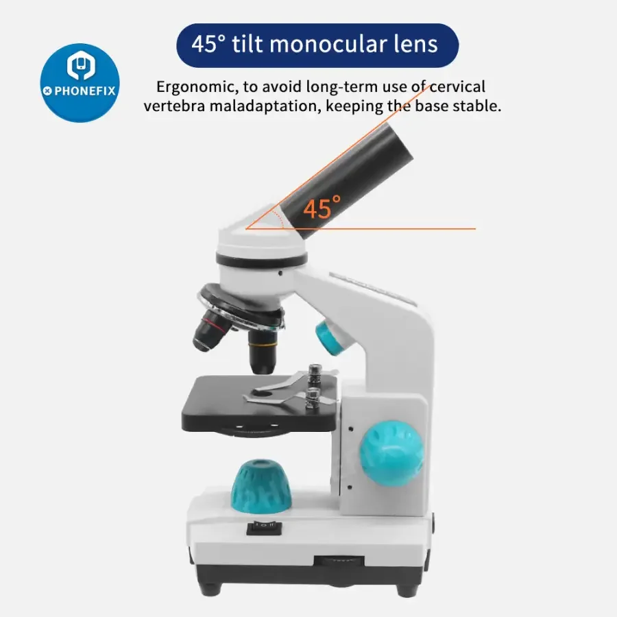 2000X Biological Monocular Microscope For Student Lab Educational Toy - Image 2