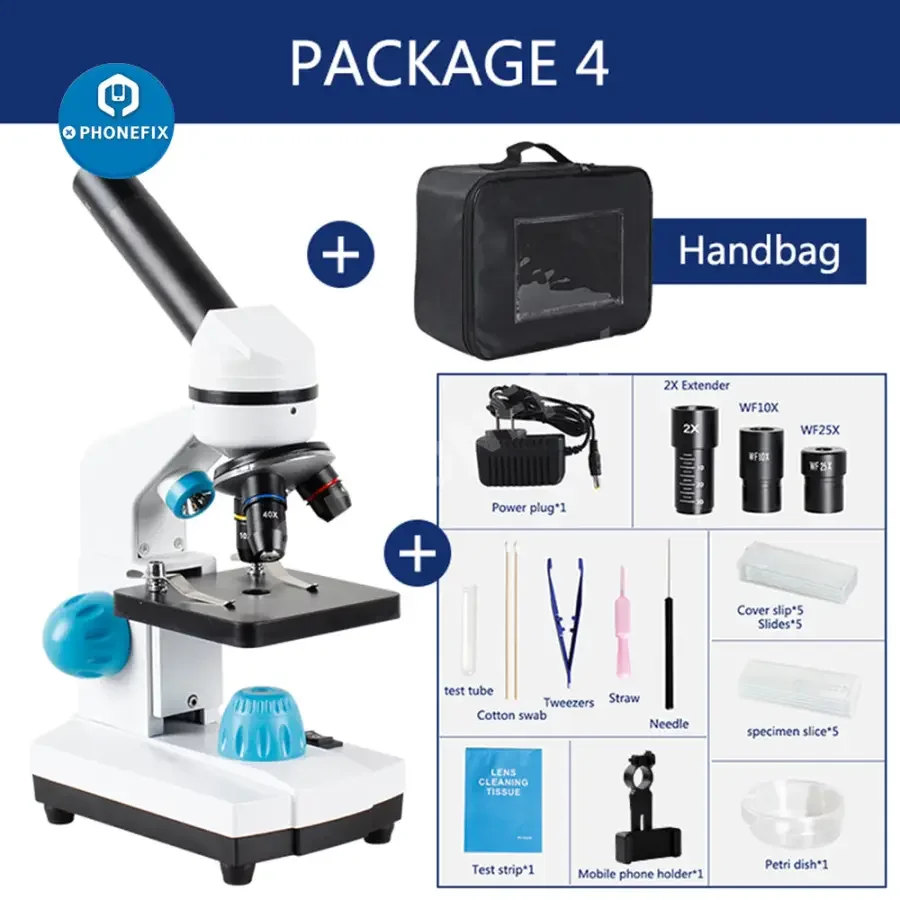 2000x Zoom Biological HD Microscope For Student Laboratory Education - Image 13