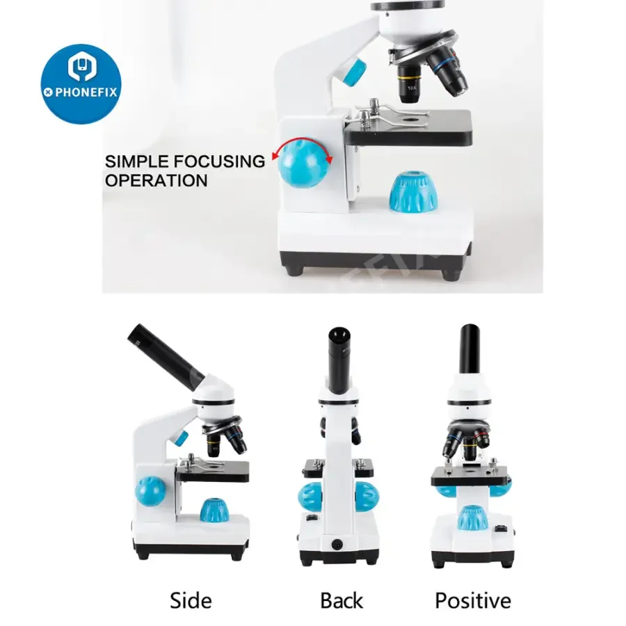 2000x Zoom Biological HD Microscope For Student Laboratory Education - Image 3