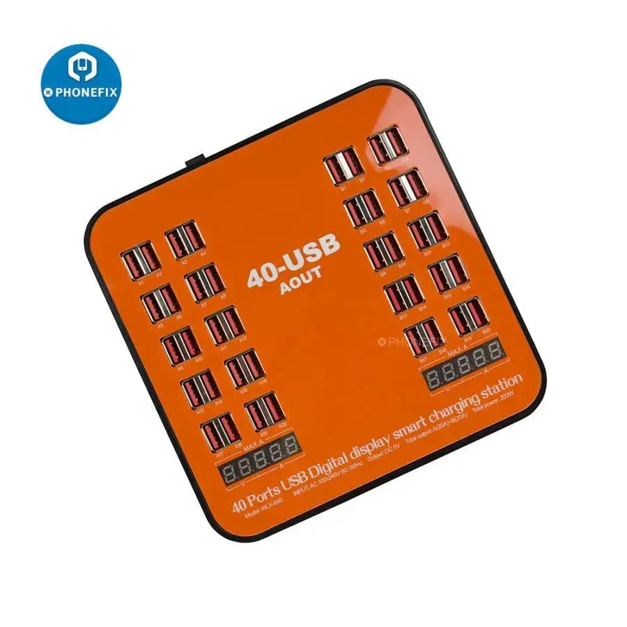 200W USB Power Station 40-USB Multiple-ports Charger Socket - Image 5