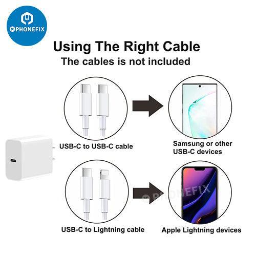 20/30W Type-C Fast Wall Charger For Apple Watch iPhone iPad Airpods - Image 8