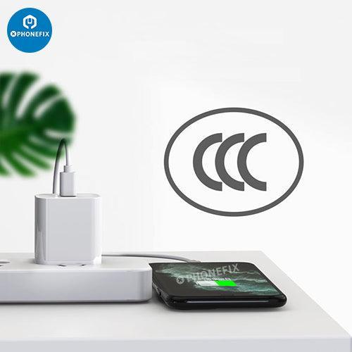 20W USB-C Power Adapter Fast Charger Lightning Cable For iPhone iPad - Image 7
