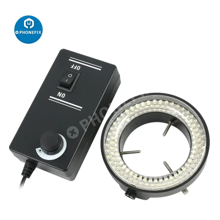 28/56/140 LED Light Lamp For Industrial  Trinocular Stereo Zoom Microscope - Image 10
