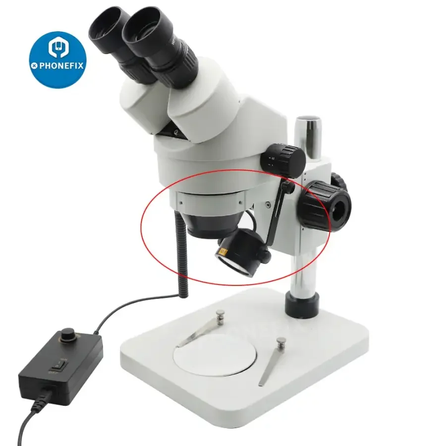 28 LEDs Slant Ring Light Illuminator Oblique Light Source Lamp For Stereo Microscop - Image 4