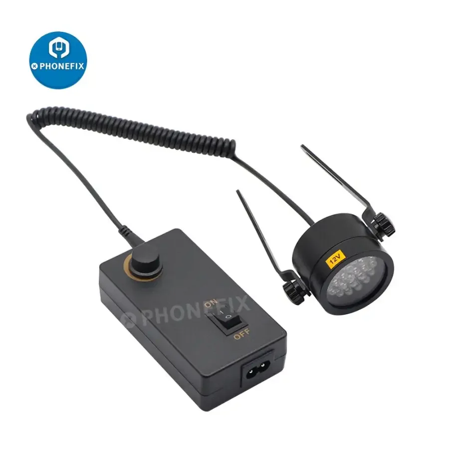 28 LEDs Slant Ring Light Illuminator Oblique Light Source Lamp For Stereo Microscop - Image 7