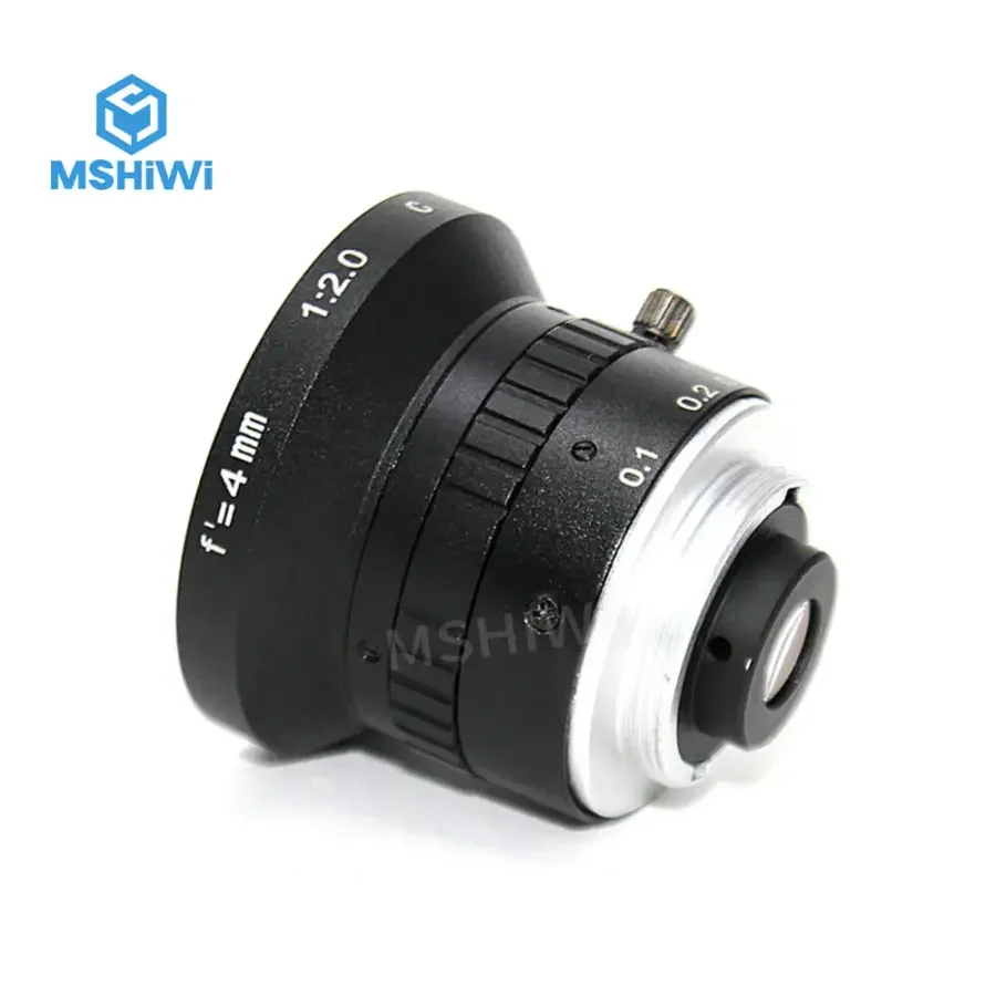 2MP 4mm Prime Lens 1/2'' Aperture F2.0 Industrial Camera Lens - Image 3