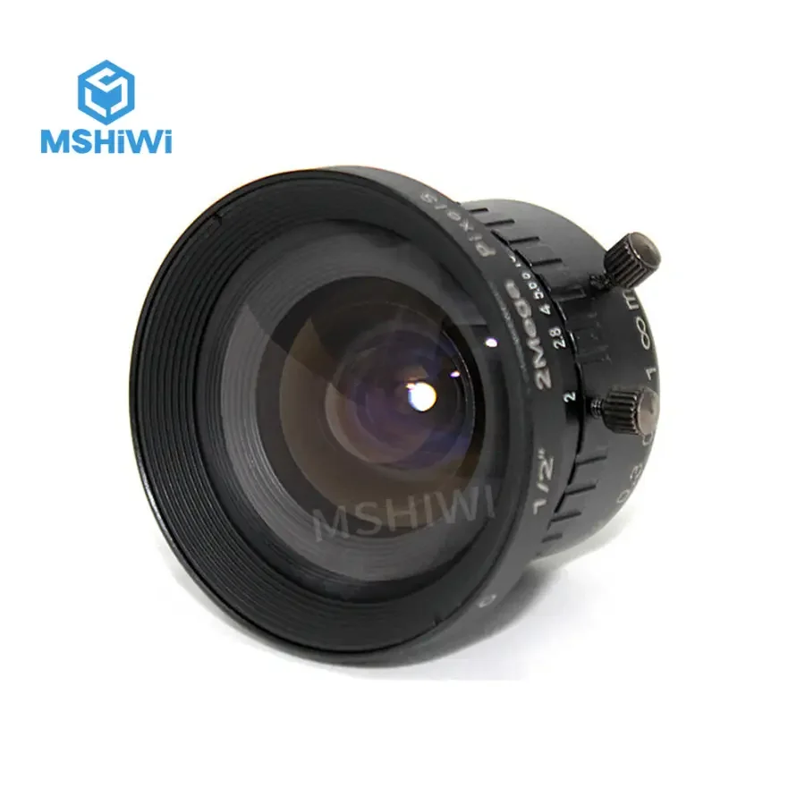 2MP 4mm Prime Lens 1/2'' Aperture F2.0 Industrial Camera Lens - Image 5