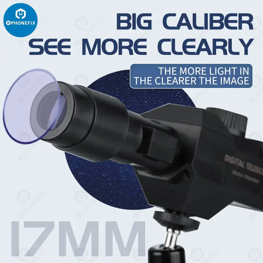 2MP 70X Zooming WiFi Smart Digital Telescope with Tripod - Image 3