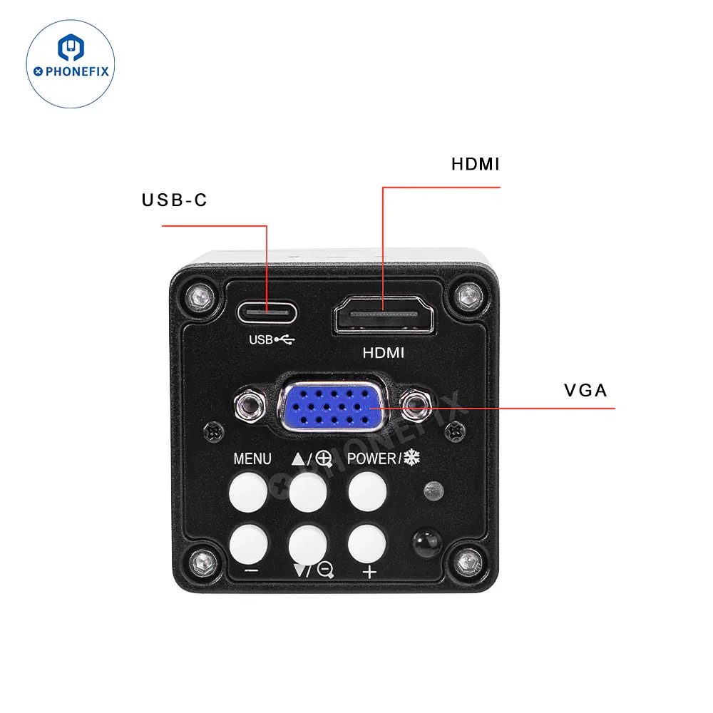 2MP HD Industrial Camera 1080P 60FPS HDMI VGA USB-C Output - Image 2