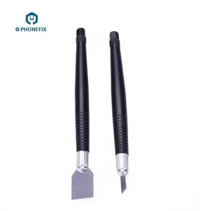 2pcs Phone Motherboard Glue Cleaner Scraper for PCB BGA Glue Repair - Image 2
