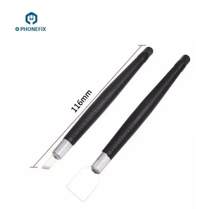2pcs Phone Motherboard Glue Cleaner Scraper for PCB BGA Glue Repair - Image 3